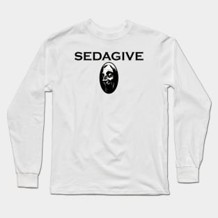 Sedagive - Black Long Sleeve T-Shirt